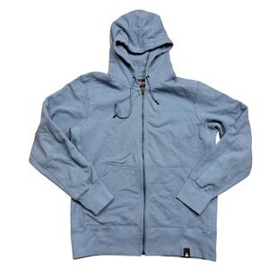 NWOT American Giant Men's L Blue Classic Full Zip Hoodie Cozy Casual